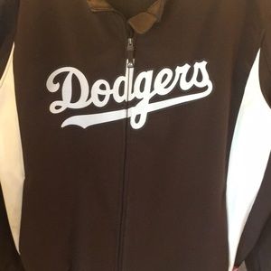 2XL Brown Dodgers Jacket